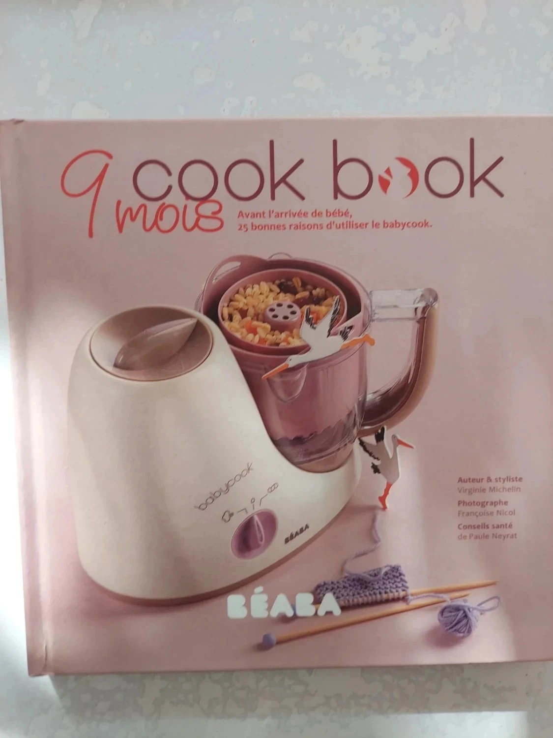 Livre recettes babybook babycook 9mois